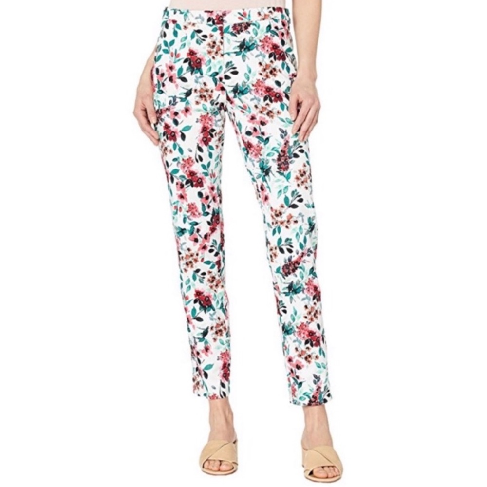 Calvin Klein Highline Floral Print Ankle Pants